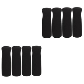 Healeved 2sets Crutch Handles Grip Replacement Non-slip Thicken for Seniors Ergonomic Design 4pcs*2