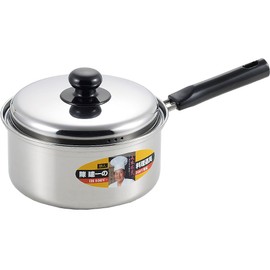 Tamahashi CK-064 "Kenichi Chen" Induction Compatible Stainless Steel Single Handpot 7.1 inches (18 cm)