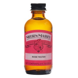 Nielsen-Massey Rose Water for Baking, Cooking and Drinks, 2 Ounce Bottle