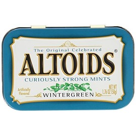 Altoids Wintergreen Curiously Strong Mints 1.76 oz (Pack of 4)
