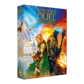 Repos Production The Lord of The Rings: Duel for Middle-Earth Board Game - Epic Strategy Game of Power and Conquest for Kids and Adults, Ages 10+, 2 Players, 30 Minute Playtime, Made by Repos Production