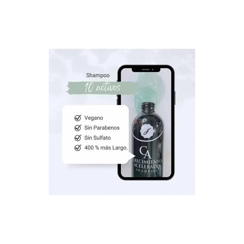 Kit Jehesmipa Trio Cabello Largo, Sano Y Platino