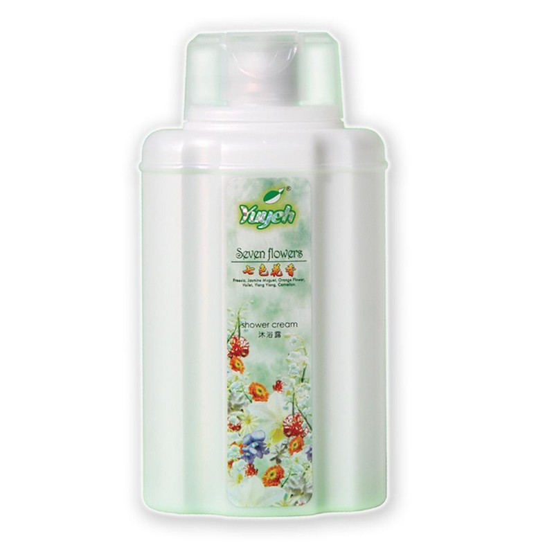 Yuyeh Seven Flowers Shower Cream 七色花香沐浴露