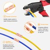 SVAAR 200PCS Non-Insulated Butt Connectors Kit 22-6 AWG Butt Splice