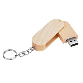 GARRULAX USB Flash Drive, Wooden 8GB / 16GB / 32GB USB2.0 USB Memory Stick Date Storage Pendrive Thumb Drive(64GB, Maple)