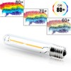 Bonlux LED T6.5 Exit Sign Clear Light Bulbs, 2W E17