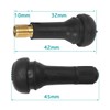 Lantee Valve Stems - 20 Pcs Car/Motorcycle TR413 Rubber Tire