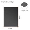 sourcing map 100pcs A4 160gsm Leather Grain Binding Covers Presentation