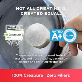 Muscle Feast Creapure Creatine Monohydrate Powder, Vegan Keto Friendly Gluten-Free Easy to Mix, Muscle Recovery Supplement, Creatine for Muscle Growth