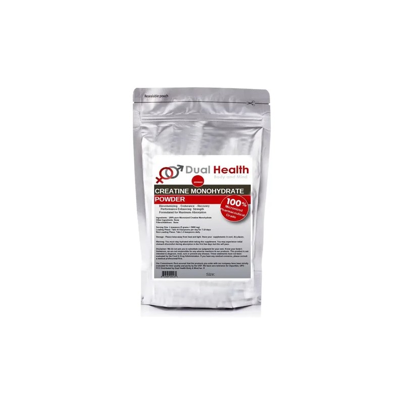 Creatina Monohidrato 100 G Polvo Micronizado Dual Health