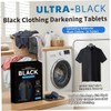 Tinte Negro Para Ropa, 10 Piezas De Tabletas De Tinte