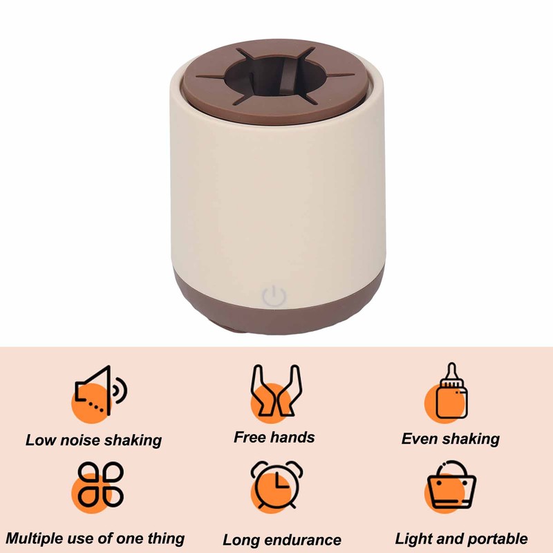 Electric Baby Milk Shaker 3 Gears Prevent Bloating USB Charging