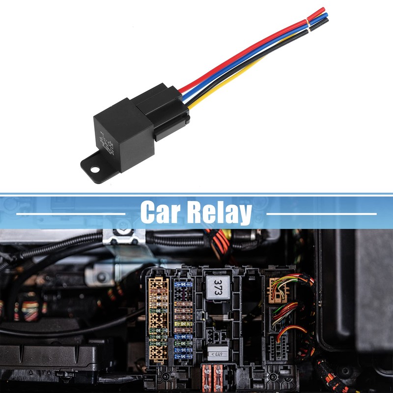 A ABSOPRO Pack of 3 48V 40A SPDT Car Relay