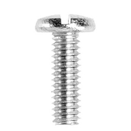 Danco No. 8-32 in. x 1/2 in. L Slotted Binding Head Brass Faucet Handle Screw 1 pk