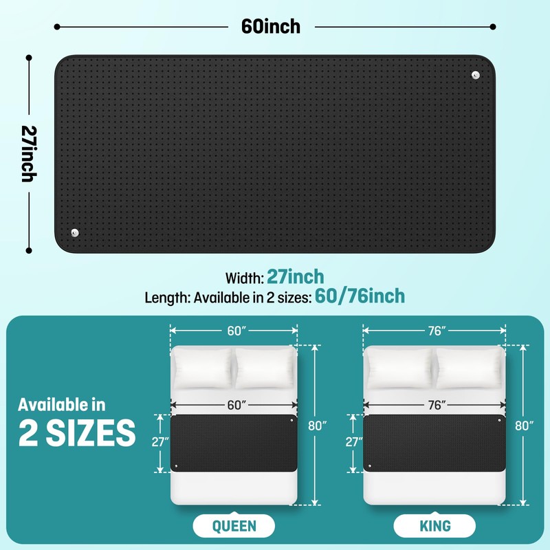 Grounding Mat for Bed, Grounding Mat Queen Size, Grounding Mattress