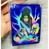Bandai Naruto Sasuke 40x Holographic Purple Anime Trading Card Sleeves