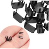 Operitacx Zipper Stops 20pcs Metal Zipper Stops Supplies Four-Claw Foot