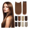 Felendy Extensiones De Cabello C/alambre Invisible De 22 Pulgadas