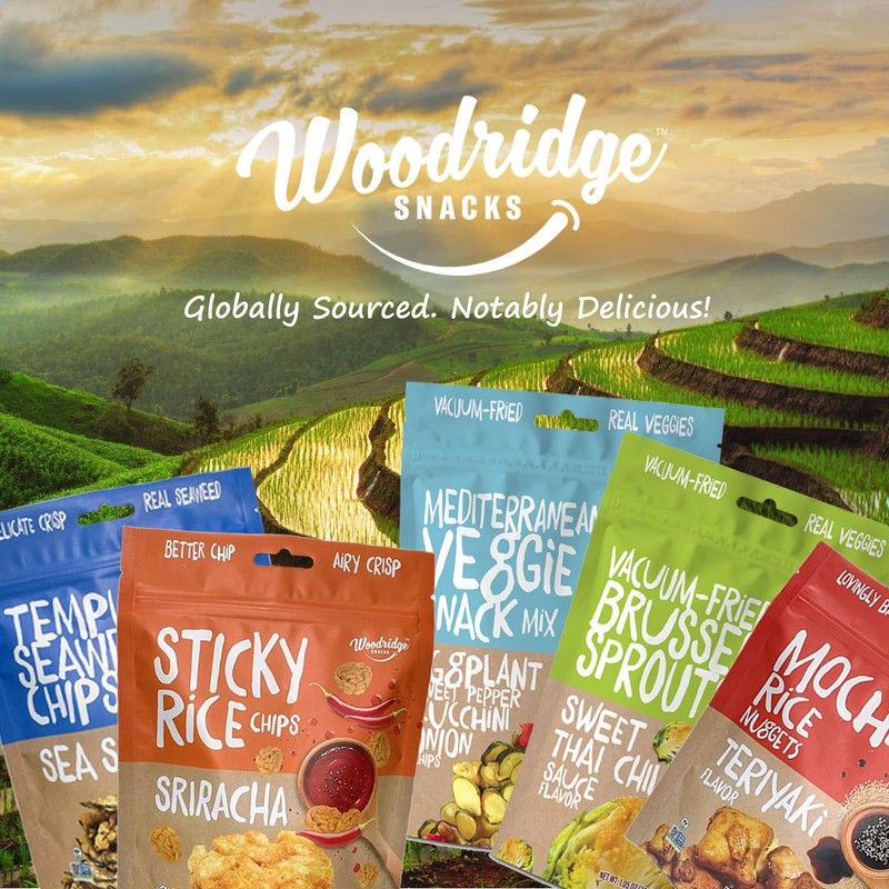 Woodridge Snacks | Tempura Seaweed Chips | Sea Salt Flavor