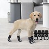 XPEX 4 Pack Non-Slip Dog Socks, Non-Slip Dog Socks for