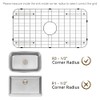 Stainless Steel Sink Grid and Protectors for Bottom of Kitchen