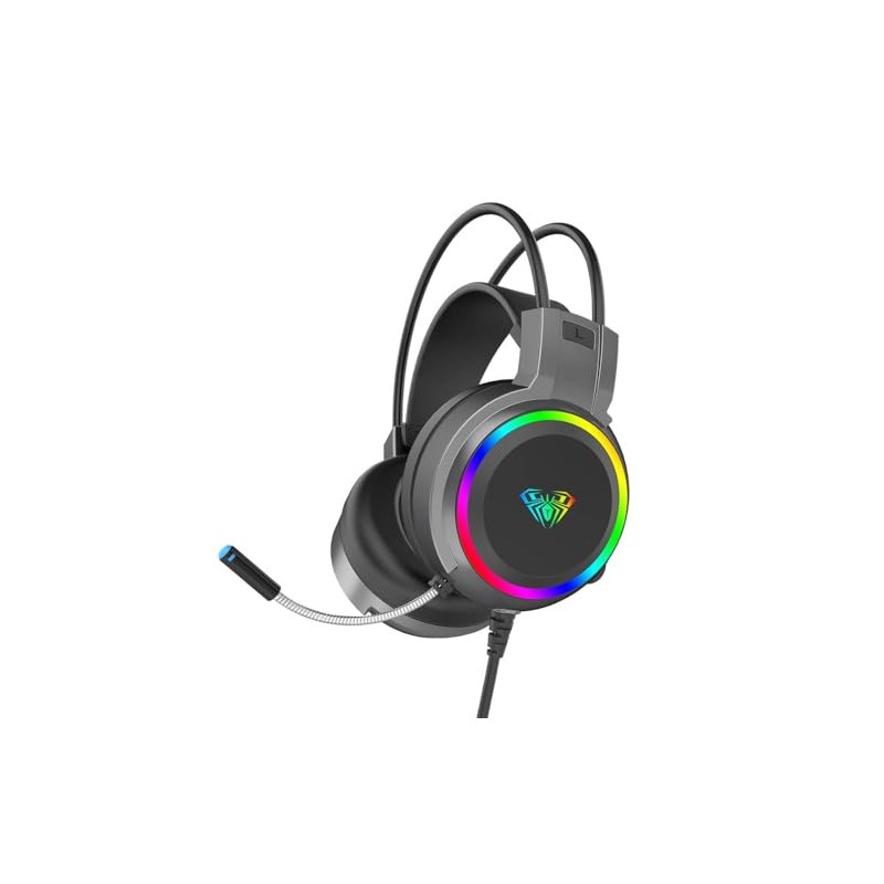 AULA S608 Rainbow 3.5mm USB-A Auriculares para Juegos