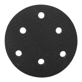 Sanding Soft Pad Soft Sponge Buffer Pad Interface Cushion Pad for Sanding Blocks with 125 mm Diameter Sponge Cushion (6 Holes)