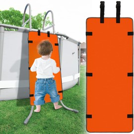 WUBOECE Pool Ladder Guard 48x19in, Pool Ladder Pad to Prevent Child from Climbing and Falling into The Pool, Pool Ladder Safety Protector, Easy Installation