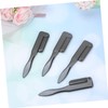 Baluue 3pcs Foldable Eyebrow and Eyelash Combs for Precise Grooming