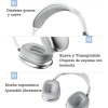 Auriculares Inalámbricos Diadema Con Micrófono 400mah Negro Diadema Vulata P9