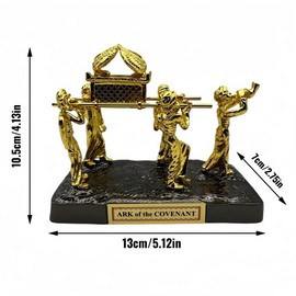 Will Art Museum Five Men Carry The Ark of the Covenant. - Decoración de base negra
