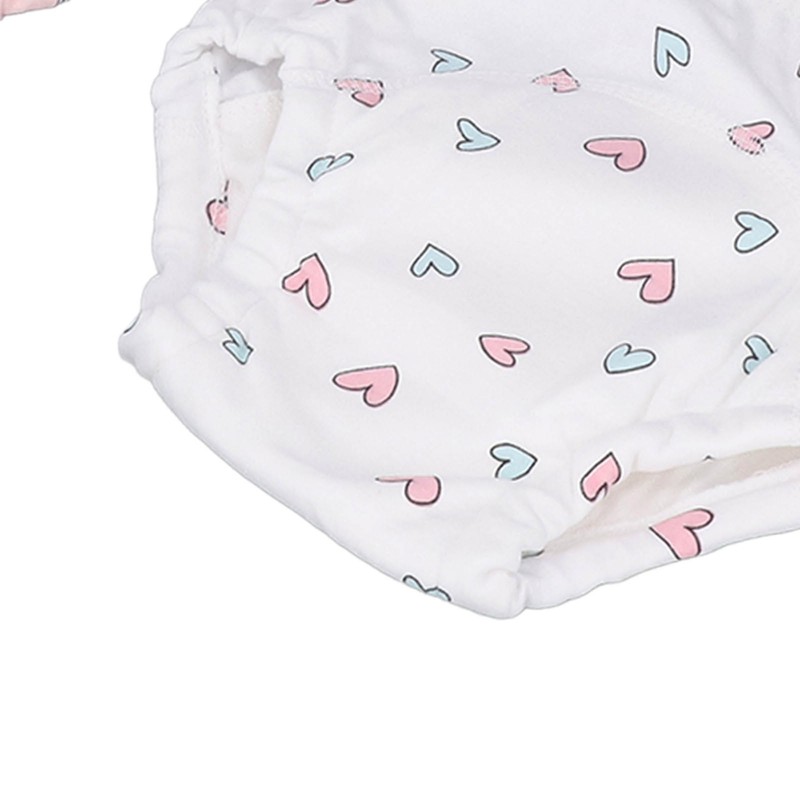 2 Pcs Toddler Training Pant Cotton Strong Absorbent Washable Reusable