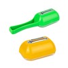 Fruit Peeler with Storage Box,Manual Carrot Peeler | Kitchen Vegetable