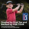 GOLFGEN | PGA Tour Tee-Up 3-Piece Set, Medium, Orange, Right