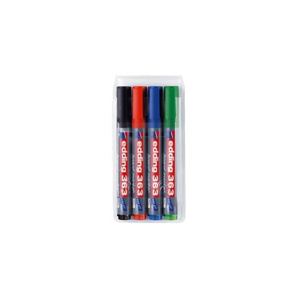 363, Whiteboard Marker 1-5 mm, Set of 4