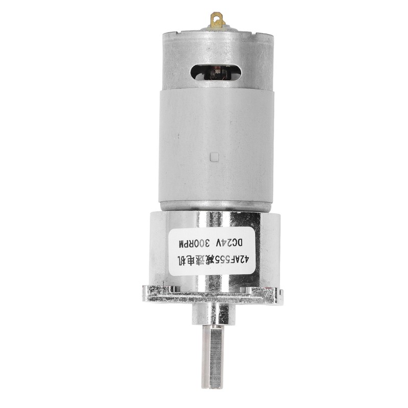 DC24V Gear Motor Self Locking Worm Speed Reduction Motor with