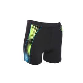 Aqua Sphere Mens Speed Aquashorts Swimming Shorts (30) (BLACK/TURQ)