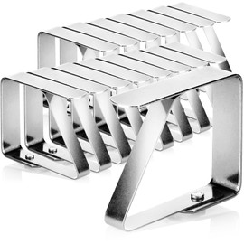 com-four® 16 x Tablecloth Clips Made of 304 Stainless Steel, up to 3 cm Thick, Outdoor Cloth Holder for Tablecloth, Table Clips for Indoor and Outdoor Use, Table Cloth Clips, Tablecloth Clip