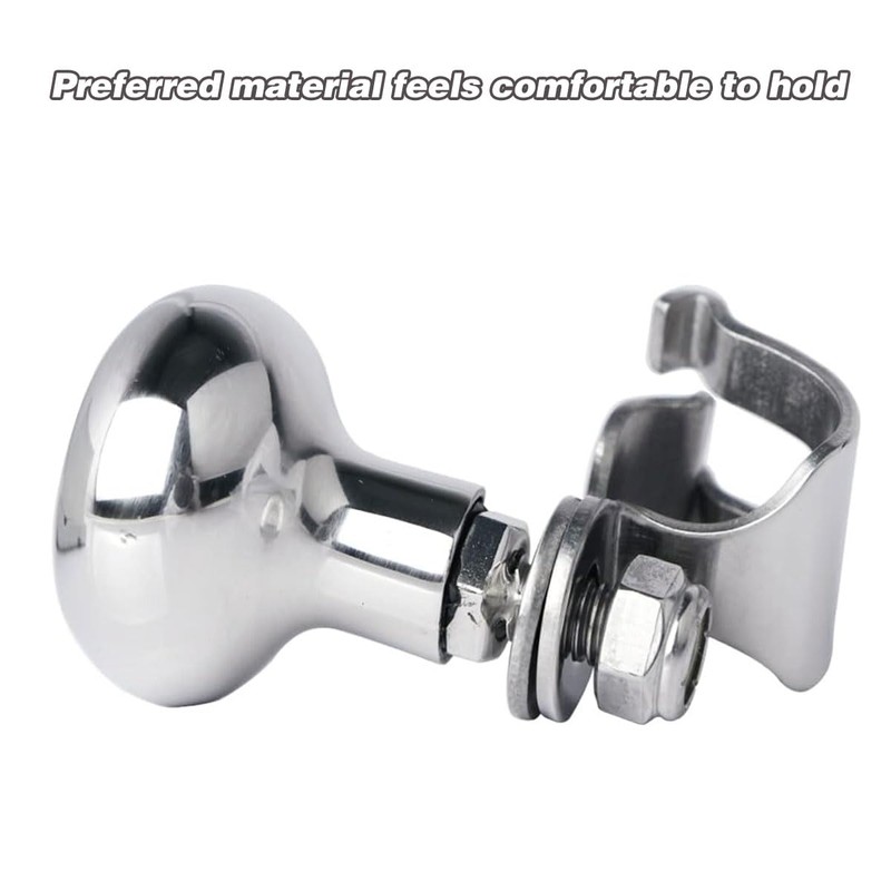 AIMALL Marine Steering Wheel Power Ball – 316 Stainless Steel