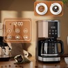COWSAR 10-Cup Coffee Maker, 24-Hour Programmable Coffee Brewer, Keep Warm,