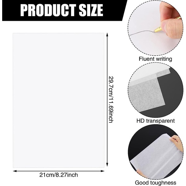 A4 Drawing Paper, White Tracing Paper A4 Size Vellum Paper