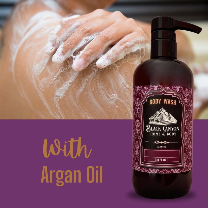 Black Canyon Blackberry & Tangerine Scented Body Wash, 16 Oz