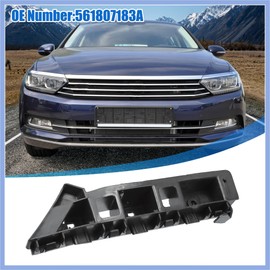 PARSLUCK Front Left Side Bumper Cover Bracket No.561807183A for Volkswagen Passat 2012-2015 Stable