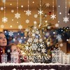 Vijamiy Double Sided Christmas Window Stickers, Large Xmas Window Clings