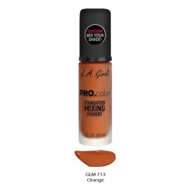 Base De Maquillaje Líquido L.a. Girl Pro.color Naranja 30ml