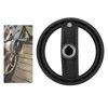 2 Spoke Hand Wheel with Folding Revolving Handle Plastic Machine