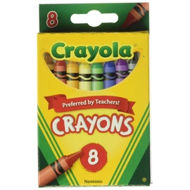 Crayola Crayons 8 in a Box (Pack of 12) 96 Crayons Total