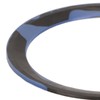 Ceramic Watch Bezel Insert 38mm Blue Black Base Gold Digit