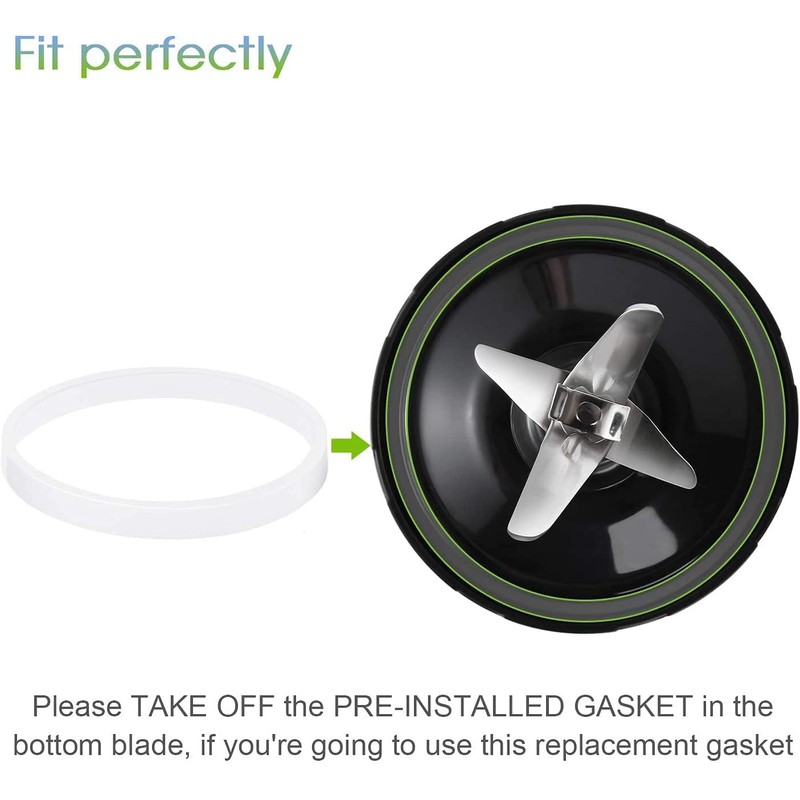 6 Pieces 10cm White Rubber Sealing Gaskets O-Ring Replacement Part