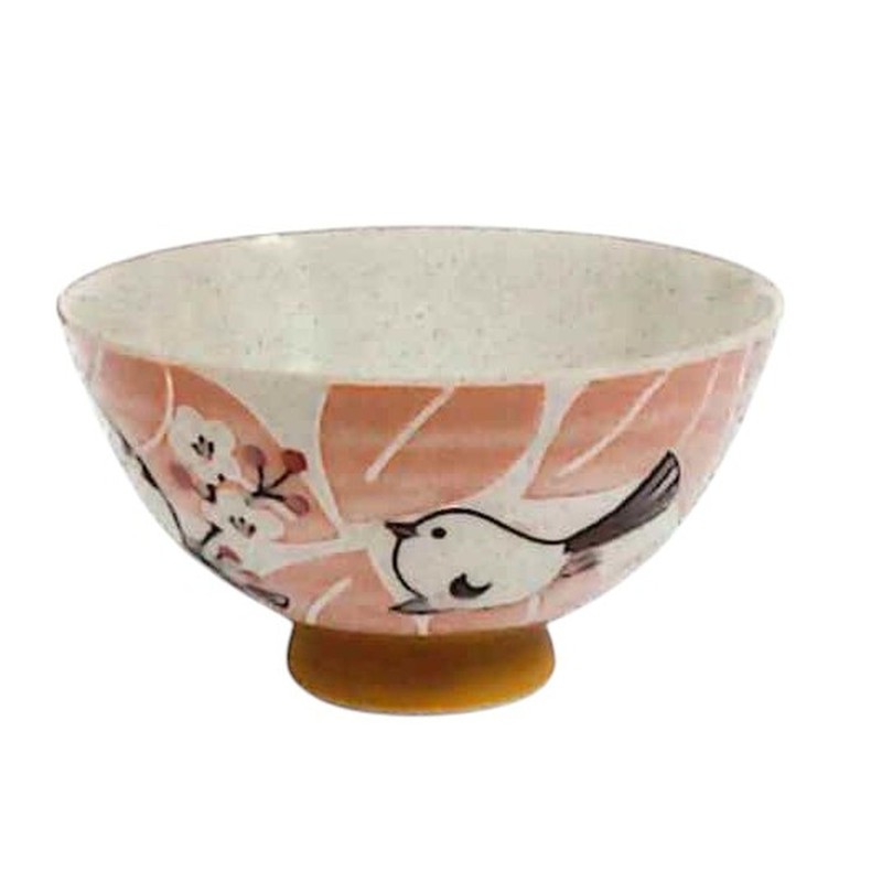 Tanaka Chopsticks Shop No. 511887 Shimaenaga Medium Mino Ware Pink